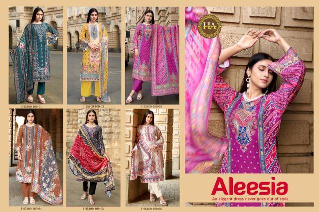 Alok suit aleesia Dress material wholesale price in Pune